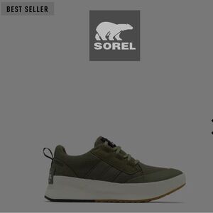 Sorel Out N About III Low Women’s Waterproof Sneaker.  Size US 9.5. Like new!